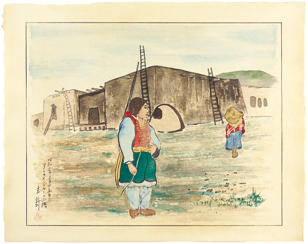 Yamagishi Kazue “American Indian Children”／