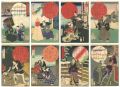 <strong>Toyokuni III, Kunihisa</strong><br>Eight Views of the 47 Ronin