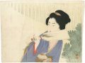 <strong>Takeuchi Keisyu</strong><br>Kuchi-e Print