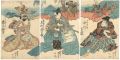 <strong>Kunisada I / Sadayoshi</strong><br>Kabuki Play : Genta Kando
