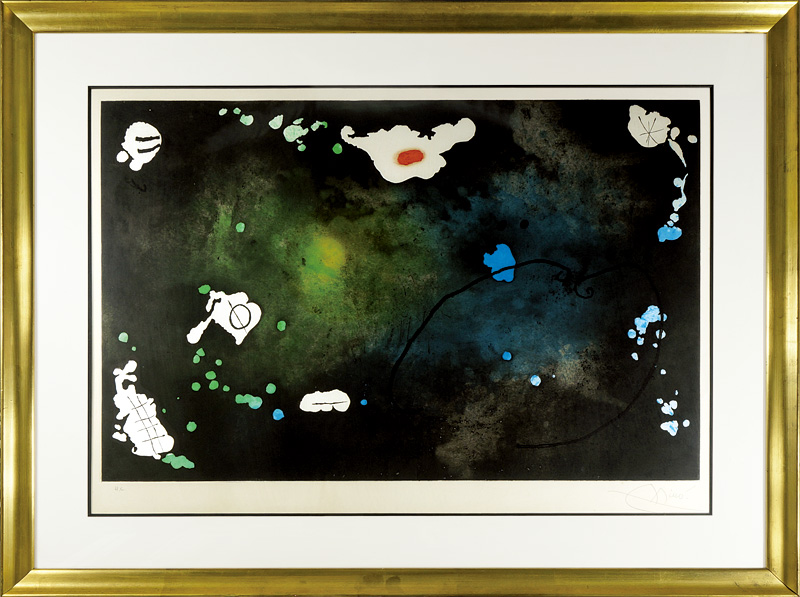Joan Miro “ARCHIPELAGO SALVAJE IV”／