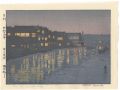 <strong>Yoshida Toshi</strong><br>From the Ryogoku Bridge