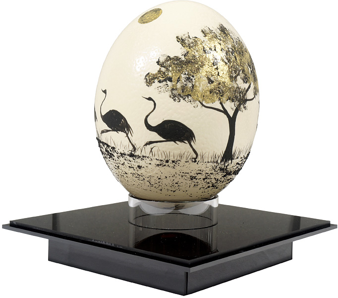 Fukui Kotaro “Eggs of ostrich”／