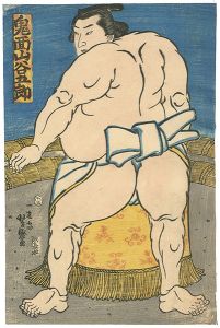 Yoshimori/Sumo-e : Kimenzan Tanigoro[相撲絵　鬼面山谷五郎]