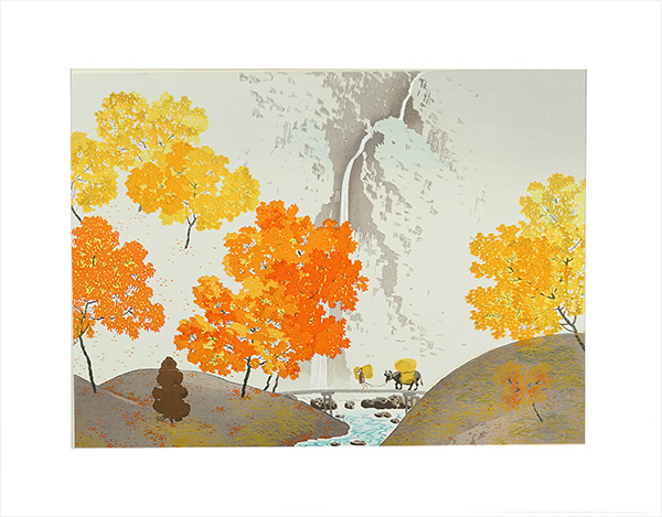 Hishida Shunso “Four seasons landscape”／