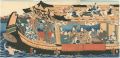 <strong>Toyokuni III</strong><br>Enjoying the Evening Cool on t......