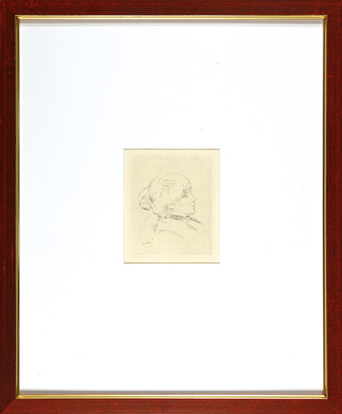 ピエール＝オーギュスト・ルノワール｢ベルト・モリゾの肖像｣／