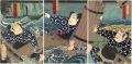 <strong>Kunichika</strong><br>第二番目狂言　漂流奇譚西洋劇　序幕　太平海の場