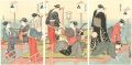 <strong>Kiyonaga</strong><br>Cooling off in the Evening at ......