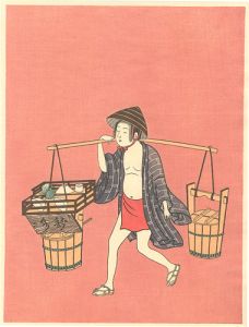 Harunobu/The Water Vendor 【Reproduction】 [水売【復刻版】]