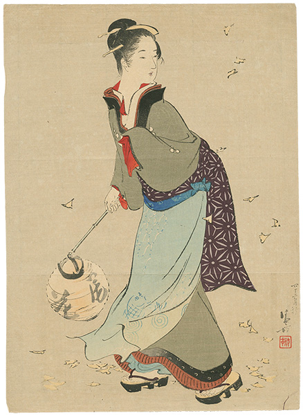 Kaburaki Kiyokata “Kuchi-e Print”／