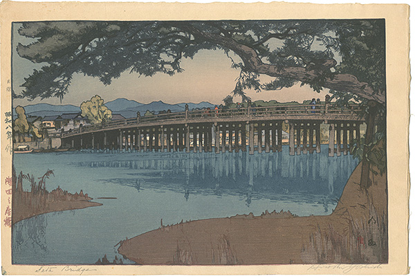 Yoshida Hiroshi “Seta Bridge”／