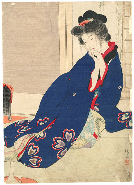 Kaburaki Kiyokata “Kuchi-e Print”／