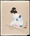 <strong>Ito Shinsui</strong><br>A woman after the bath