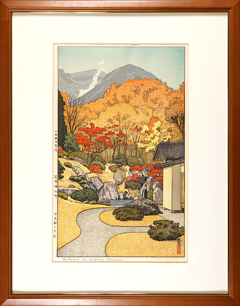 Yoshida Toshi “Autumn in Hakone Museum”／