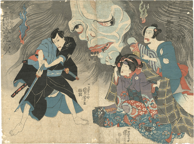 Kuniyoshi “Tokaido Yotsuya Kaidan(ghost stories)”／