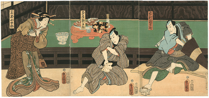 Toyokuni III “Kabuki Actors Prints”／