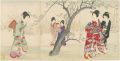 <strong>Chikanobu</strong><br>Plum Tree in Bloom