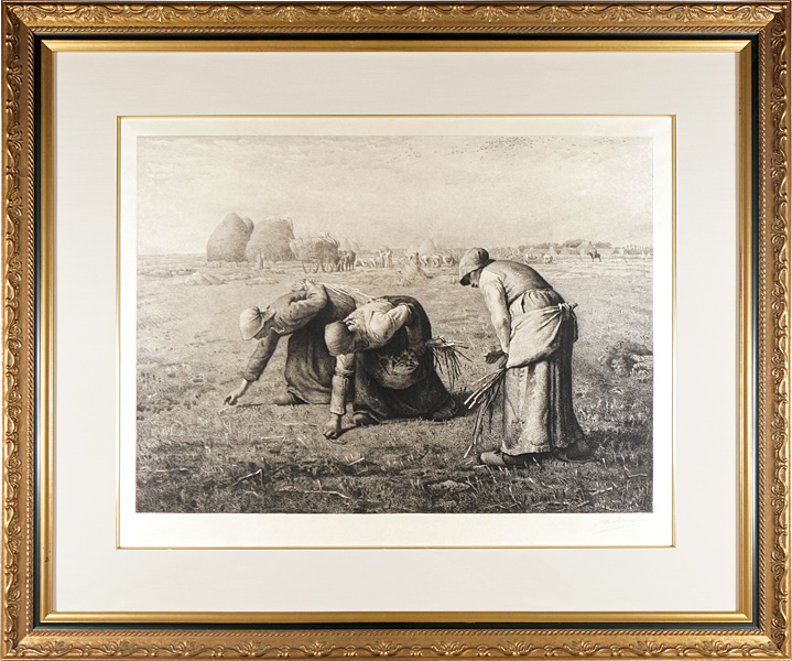 Jean=Francois Millet “Des glaneuses”／