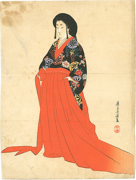 Tomioka Eisen “Kuchi-e Print”／