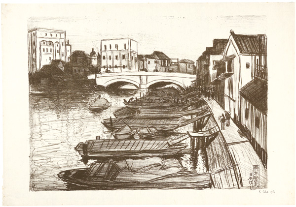 Oda Kazuma “Views of Tokyo / Nihonbashi”／