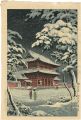<strong>Tsuchiya Koitsu</strong><br>Zojo-ji Temple in Snow