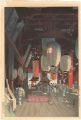 <strong>Narazaki Eisho	</strong><br>Interior of Asakusa Kannon Tem......