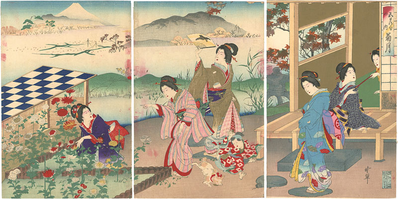 Kyosui “One of the Gosekku (The Five Seasonal Festivals) / Kikuzuki”／