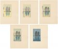 <strong>Yoshida Hiroshi</strong><br>「帆船」色分解