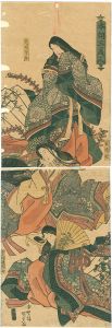 Kunisada I/Three Beauties of Japan[本朝三美人]