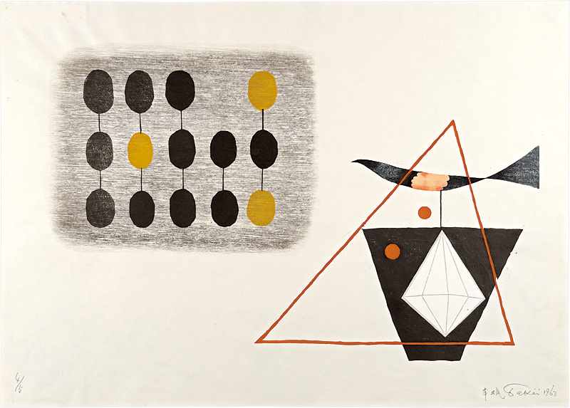 Takei Takeo “Composition of A Bird”／