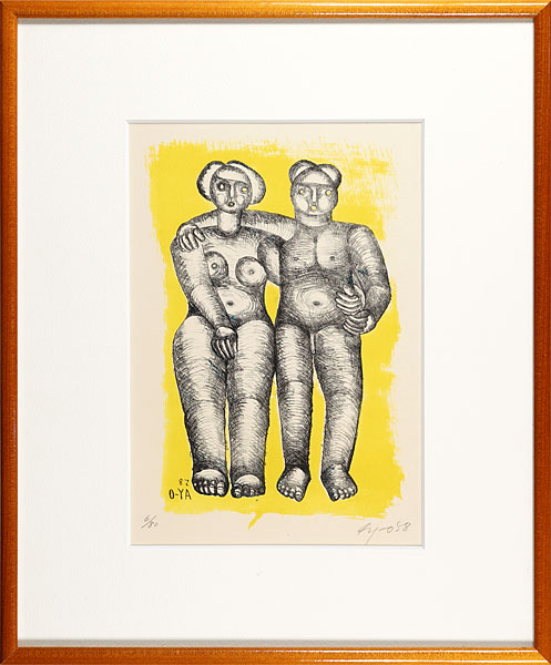 Ay-O “Adam and Eve”／