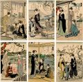 <strong>Eishi</strong><br>The Six Poets【Reproduction】.........