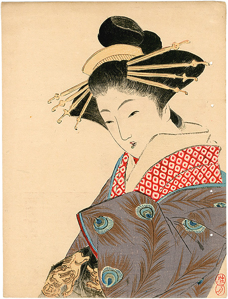 Takeuchi Keishu “Kuchi-e Print”／