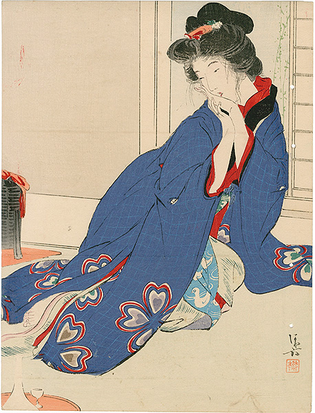 Kaburaki Kiyokata “Kuchi-e Print”／