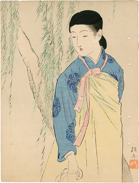 Takeuchi Keishu “Kuchi-e Print”／