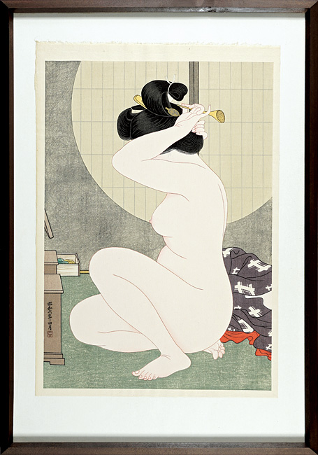 Hirano Hakuho “After a bath”／