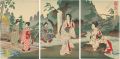 <strong>Chikanobu</strong><br>Waterfalls of a Villa 