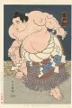 <strong>Kinoshita Daimon</strong><br>THE ‘SUMO’ UKIYO-E KASHIWADO........