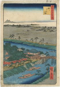 Hiroshige I/100 Famous Views of Edo / Yanagishima[名所江戸百景　柳しま]