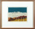 <strong>Azechi Umetaro</strong><br>Distant view of the Alps