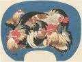 <strong>Hokusai</strong><br>Roosters【Reproduction】