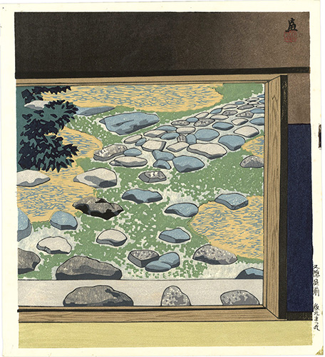 Tokuriki Tomikichiro “Teahouse Entrance”／