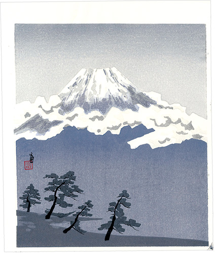 徳力富吉郎｢富士山（仮題）｣／