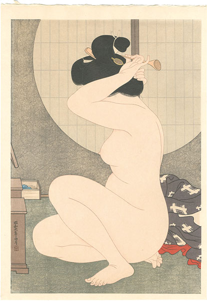 Hirano Hakuho “After a bath”／