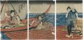 <strong>Kunisada I</strong><br>Kabuki Play: Hakken-den Uwasa ......