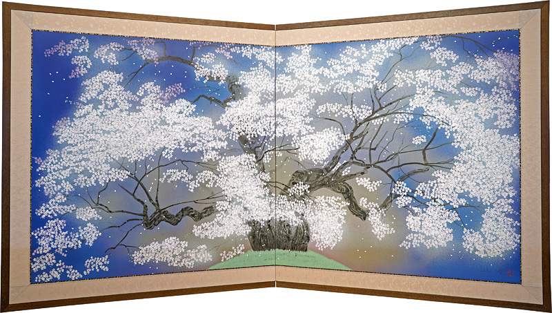 中島千波｢醍醐桜｣／