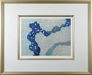 加山又造｢版画集『月・雪・花』より　雪｣