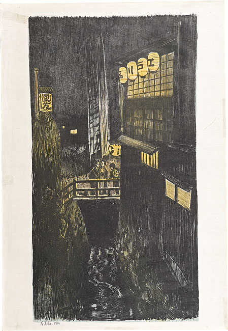 Oda Kazuma “Views of Tokyo / Mejiro downhill”／