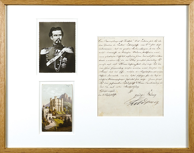 Ludwig II “Autograph Letter”／